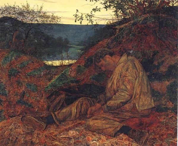 Henry Wallis The Stonebreaker oil painting picture